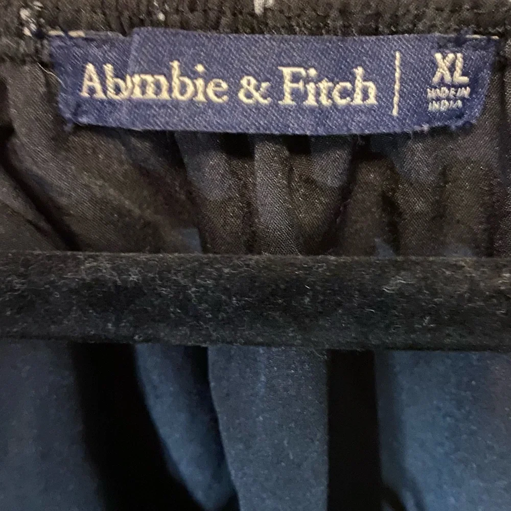 Abercrombie & Fitch Black Long Sleeve Mini Dress Size XL - Picture 2 of 8